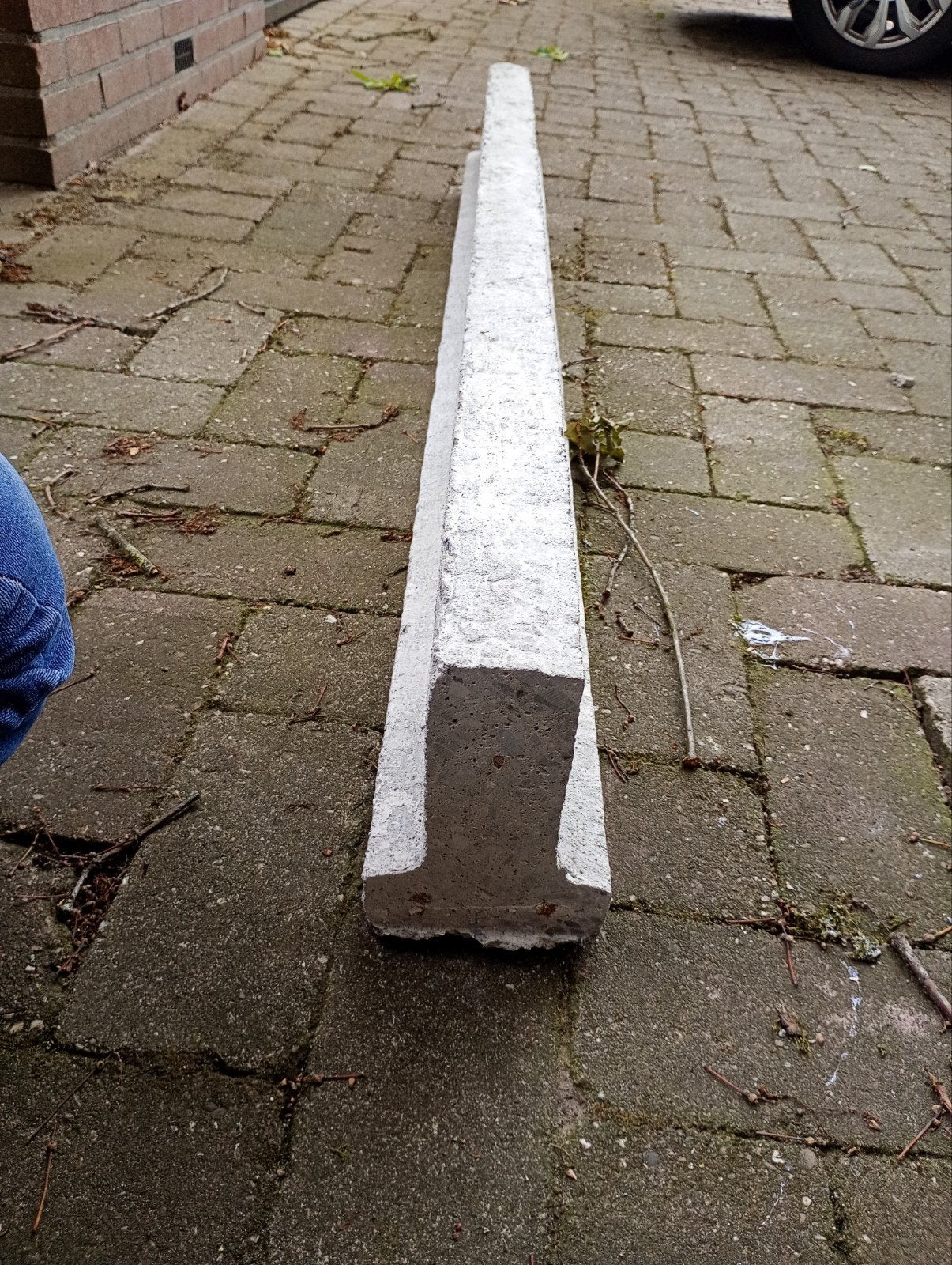 Havebo beton balk 144cm lang, Ophalen of Verzenden