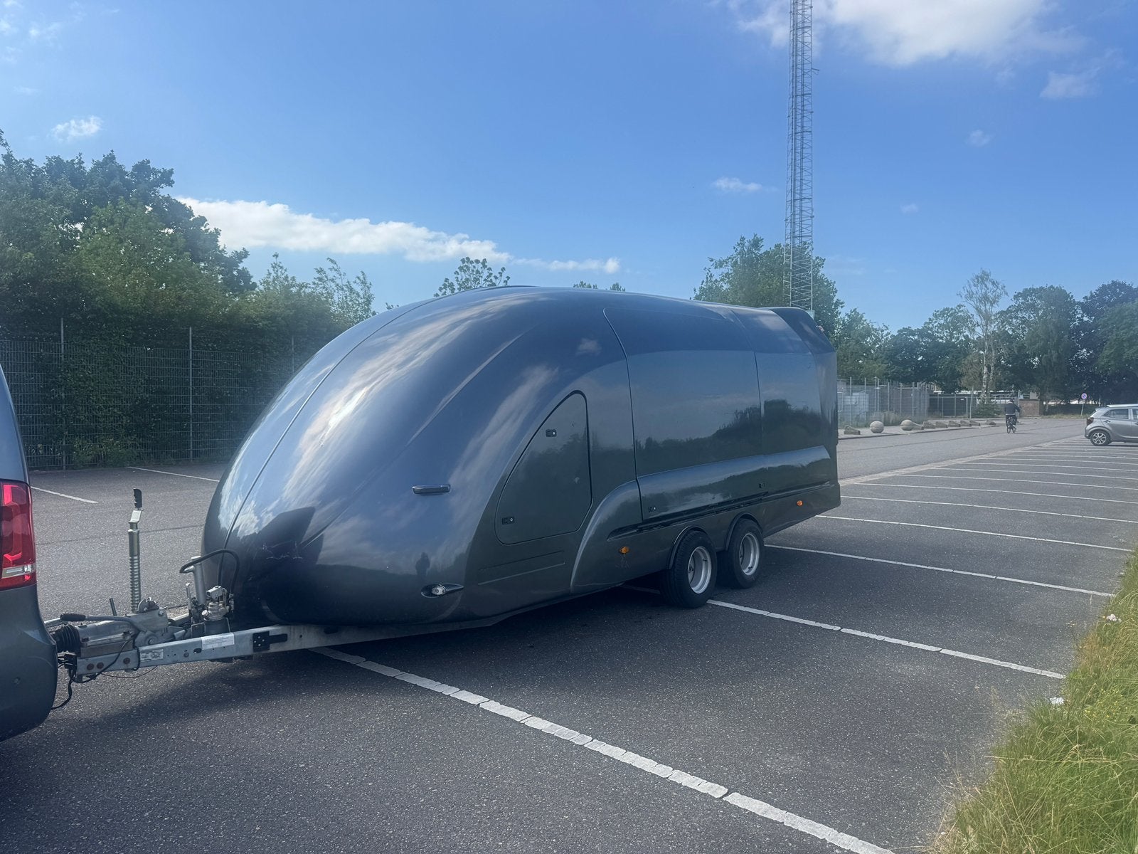 Brian james gesloten trailer, Ophalen of Verzenden, Gebruikt