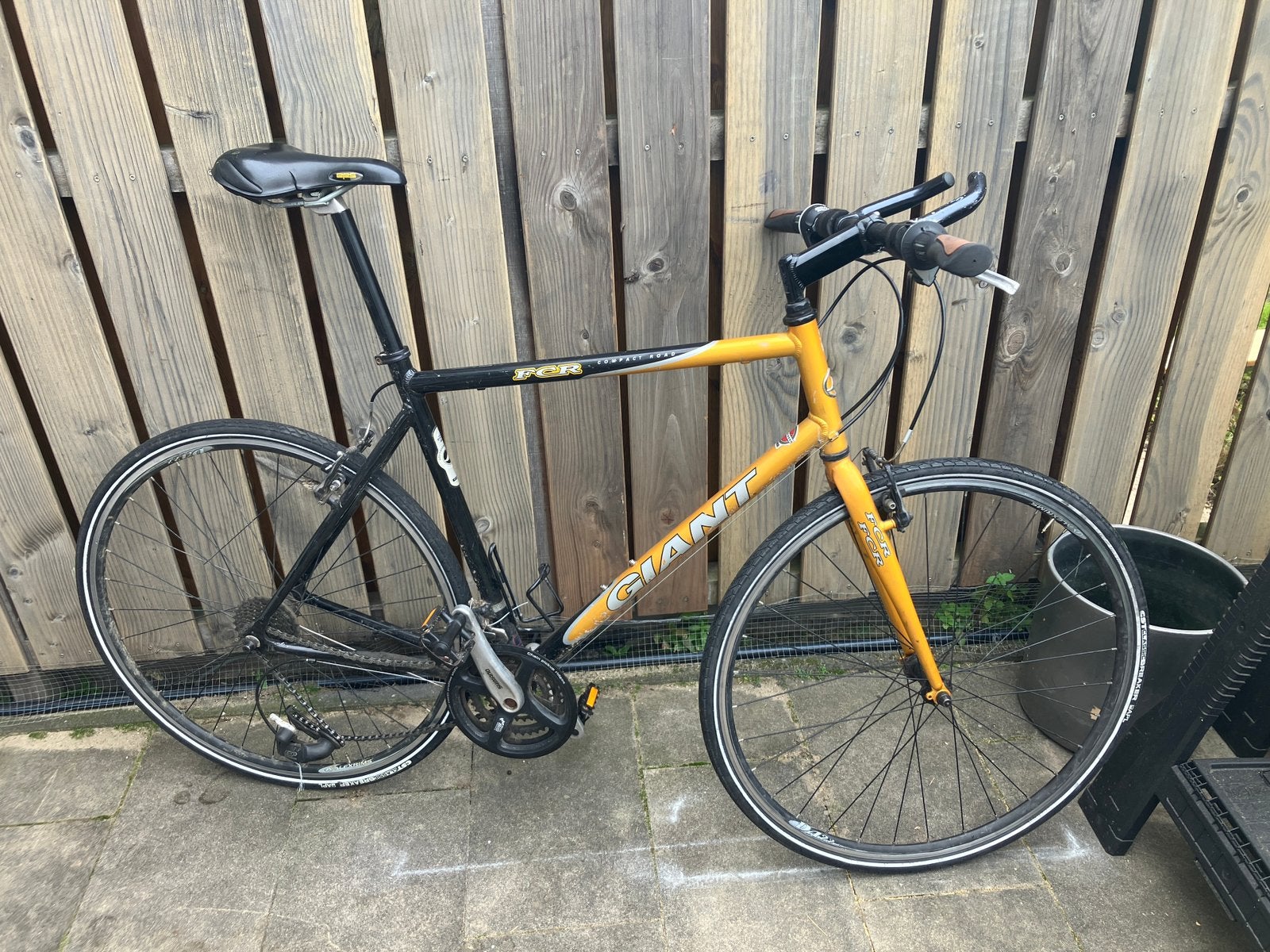 Giant FCR hybride fiets / fitnessbike - Opknapper, Ophalen, 28 inch, Gebruikt, Velgrem