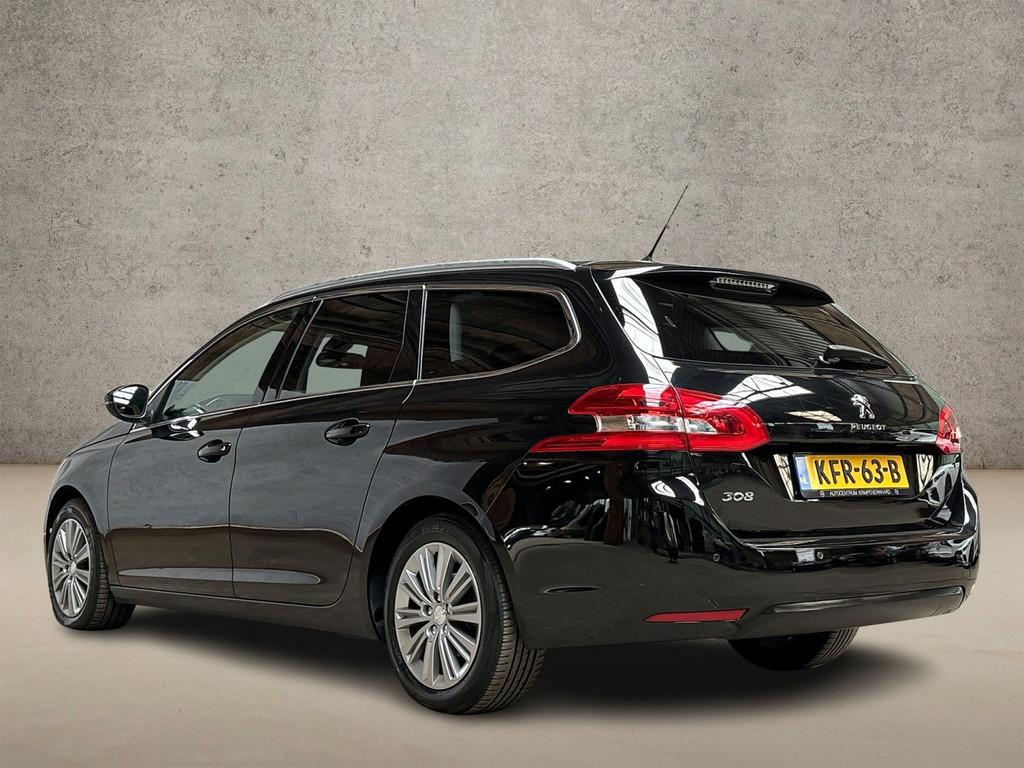 Peugeot 308 SW 1.2 PureTech Allure Automaat (APPLE CARPLAY,, 12 maanden, 1199 cc, Leder en Stof, Zwart