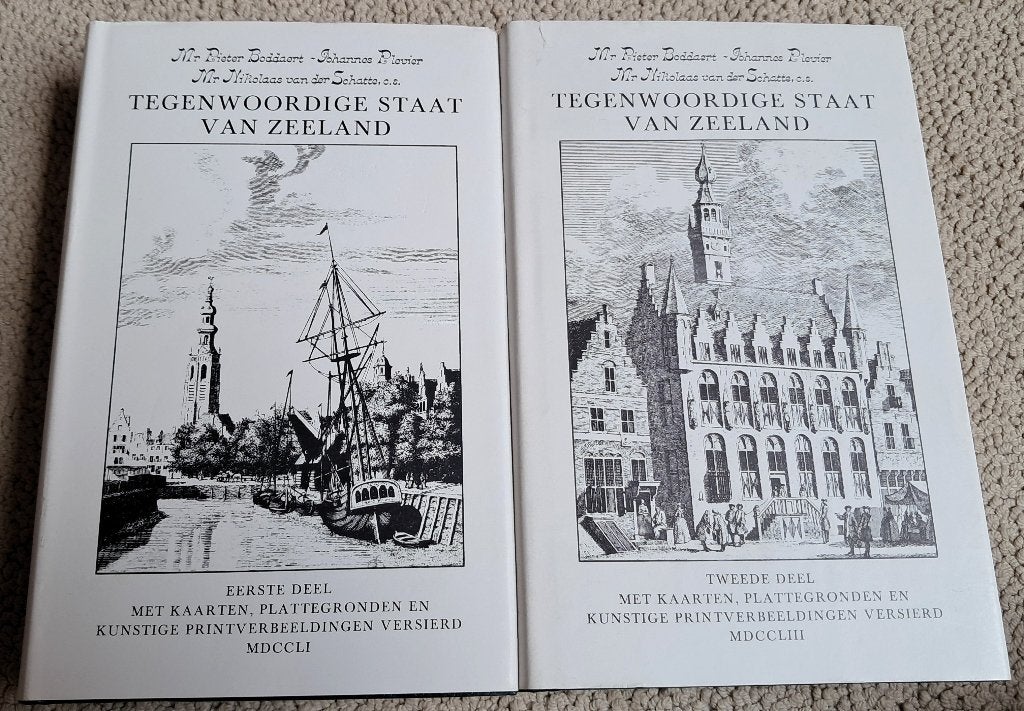 Historisch boek Tegenwoordige staat van Zeeland 1751 en 1753, Ophalen of Verzenden, 17e en 18e eeuw, Zo goed als nieuw
