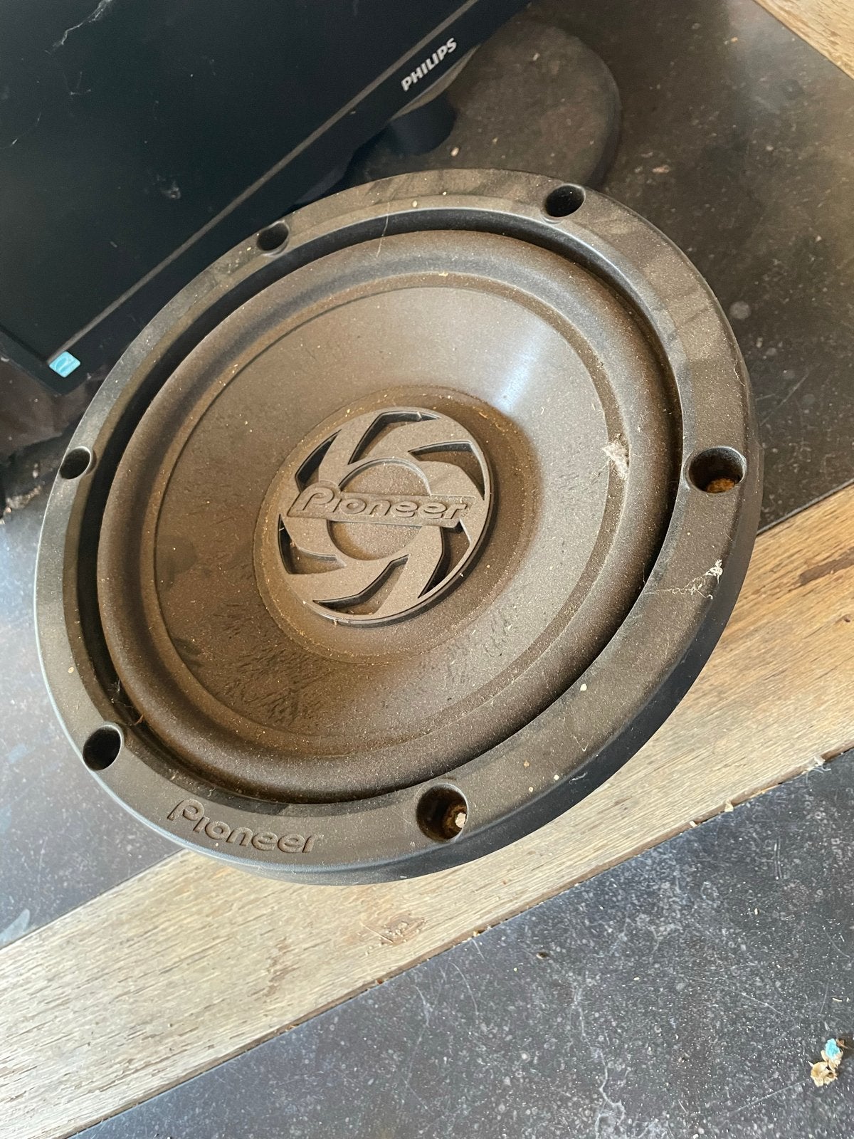 Pioneer TS-W255F Subwoofer - 650W Max Vermogen, 150 watt of meer, Gebruikt, Subwoofer, Ophalen of Verzenden