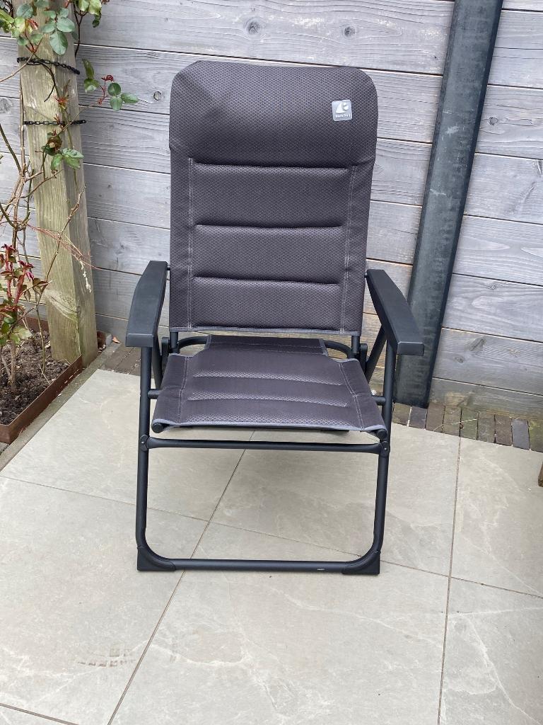 Stevige aluminium tuinstoel, Ophalen, Nieuw, Aluminium, Verstelbaar