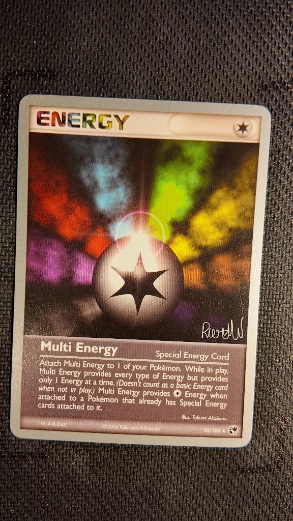 multi energy 93 world championship | Pokemon kaart, Ophalen, Zo goed als nieuw, Losse kaart