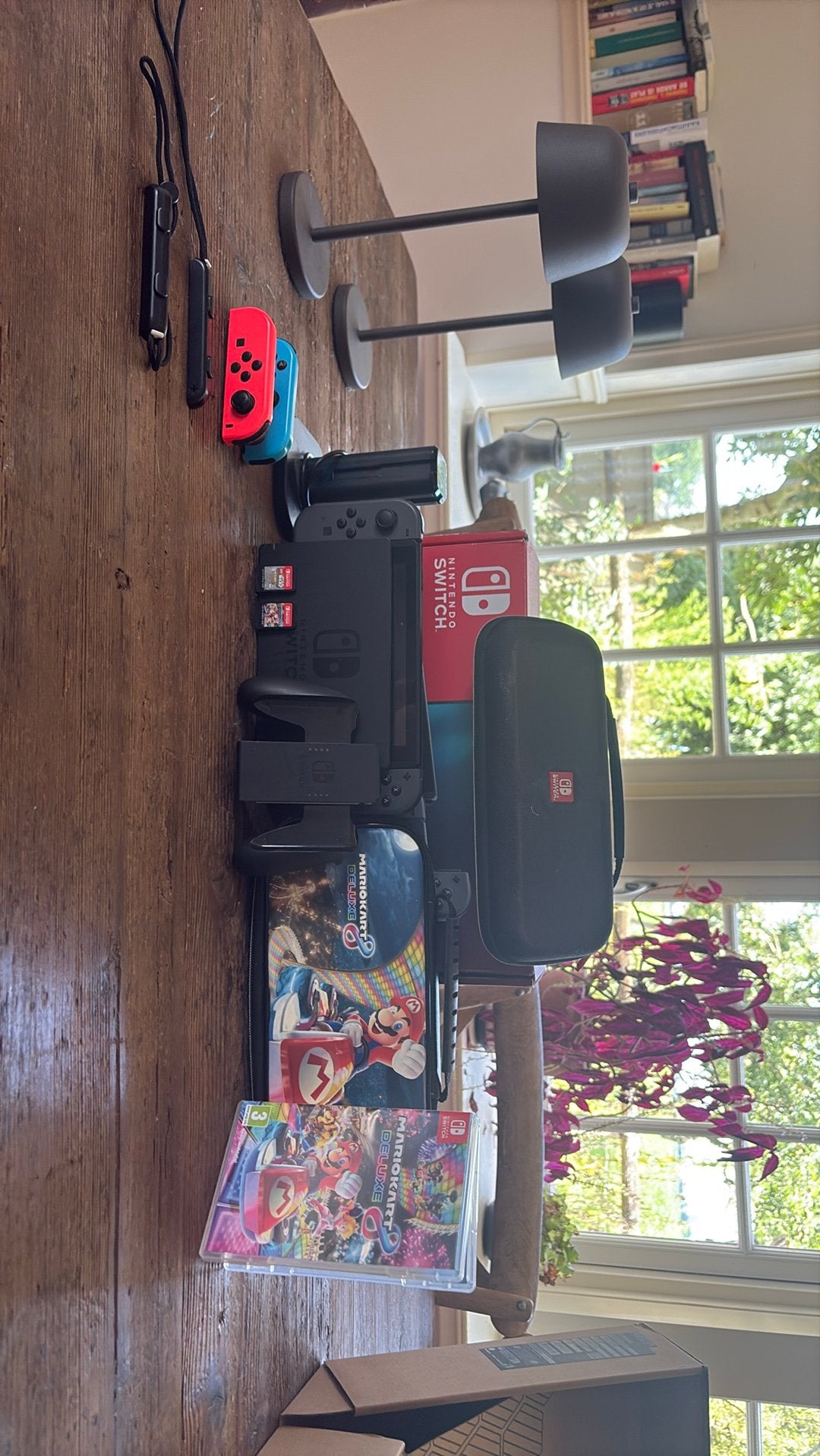 Nintendo switch inclusief spellen, Ophalen of Verzenden, Zo goed als nieuw, Met 2 controllers, Switch 2019 Upgrade