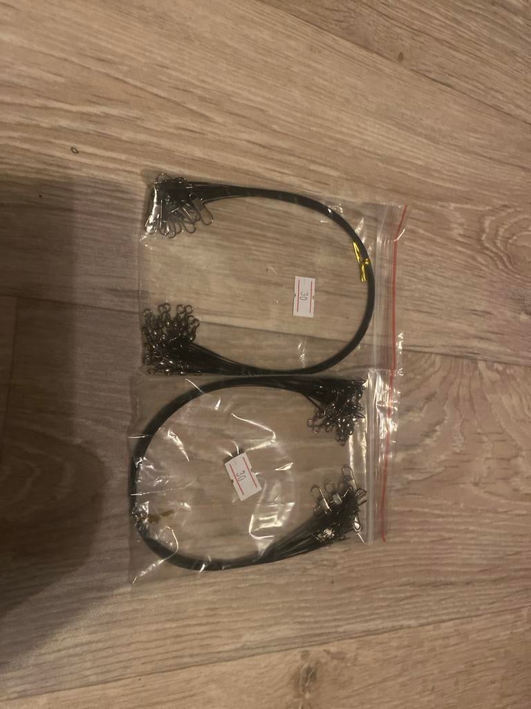 Onderlijntjes voor vissen - Set van 2 verpakkingen, Ophalen, Nieuw, Overige typen