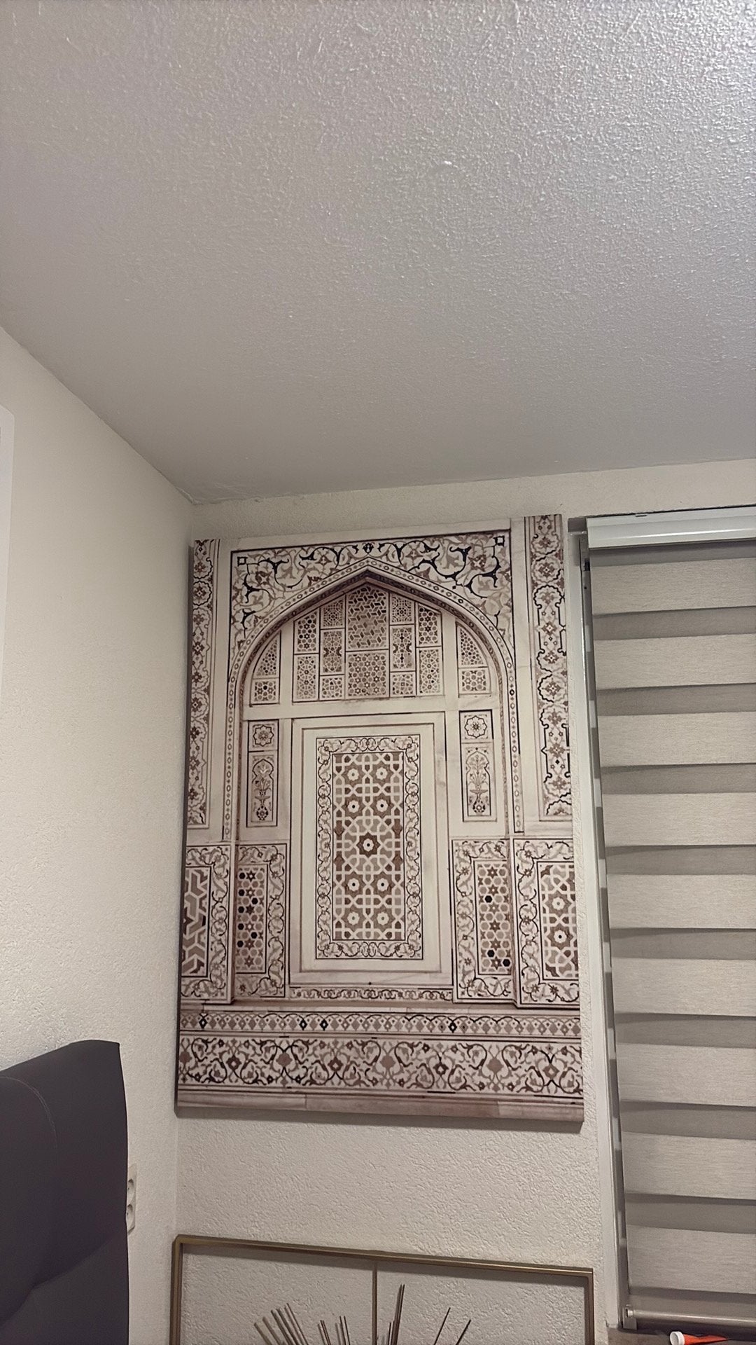 Maisons du monde schilderij oosterse, Huis en Inrichting, Ophalen, Zo goed als nieuw