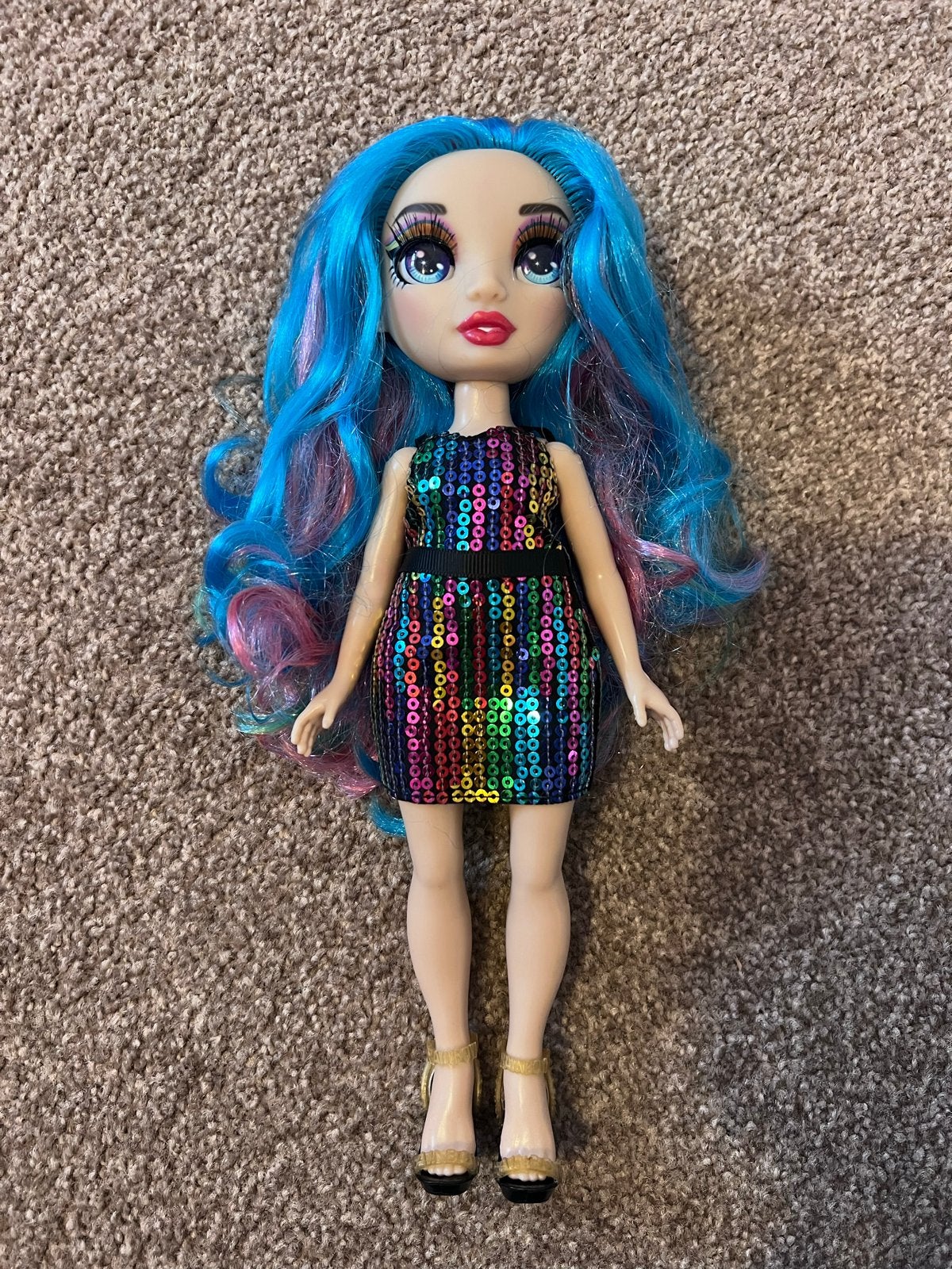 Rainbow High Fashion Doll - Amaya Raine - Modepop, Ophalen of Verzenden, Zo goed als nieuw, Babypop