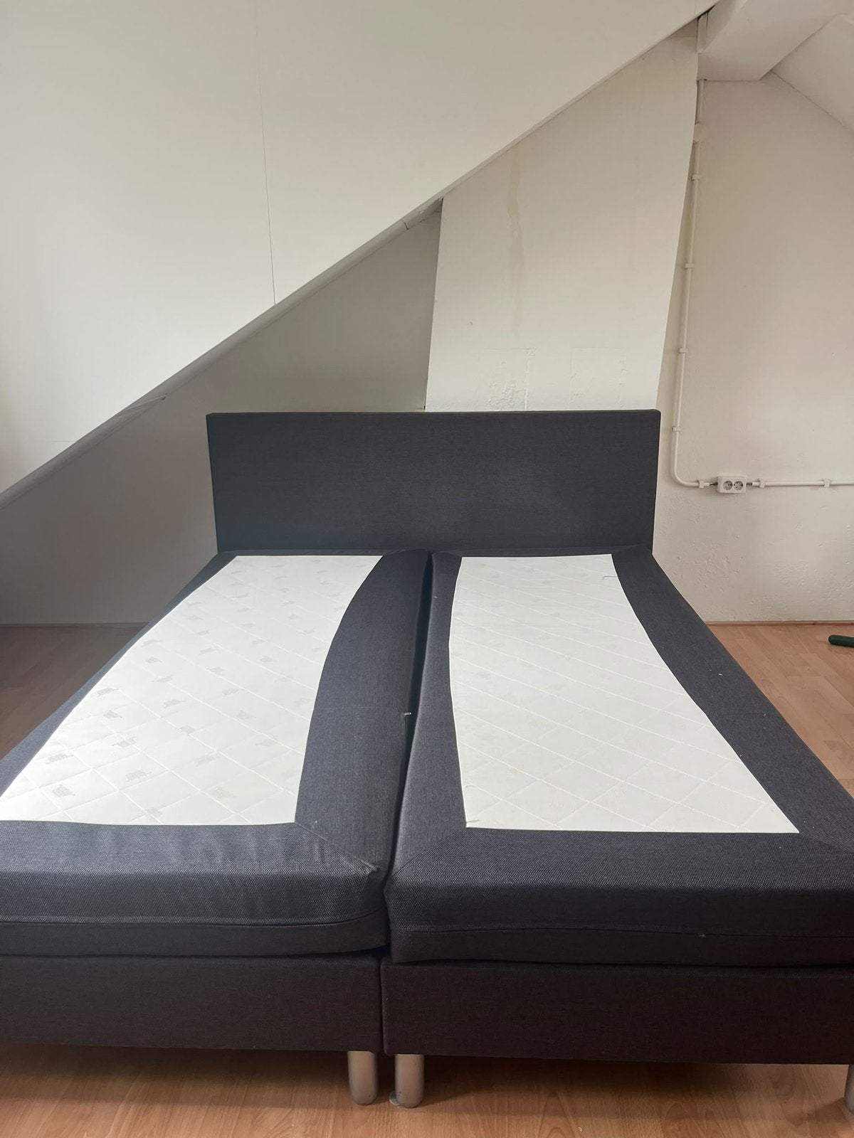 Boxspring bed, Ophalen, Gebruikt, Tweepersoons, 200 cm