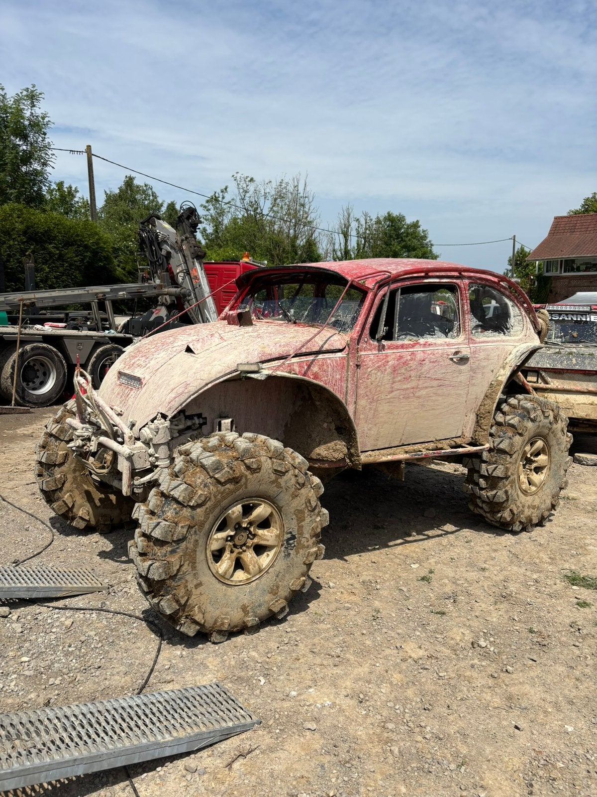 Daihatsu Rocky 2.8 TD type DL 51 Monstertruck., Auto-onderdelen, Ophalen, Gebruikt, Daihatsu