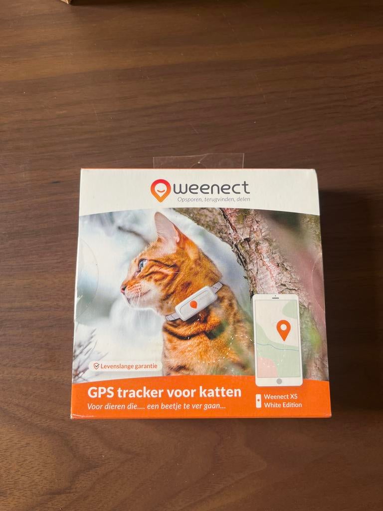 Weenect katten gps tracker NIEUW, Dieren en Toebehoren, Ophalen of Verzenden, Nieuw