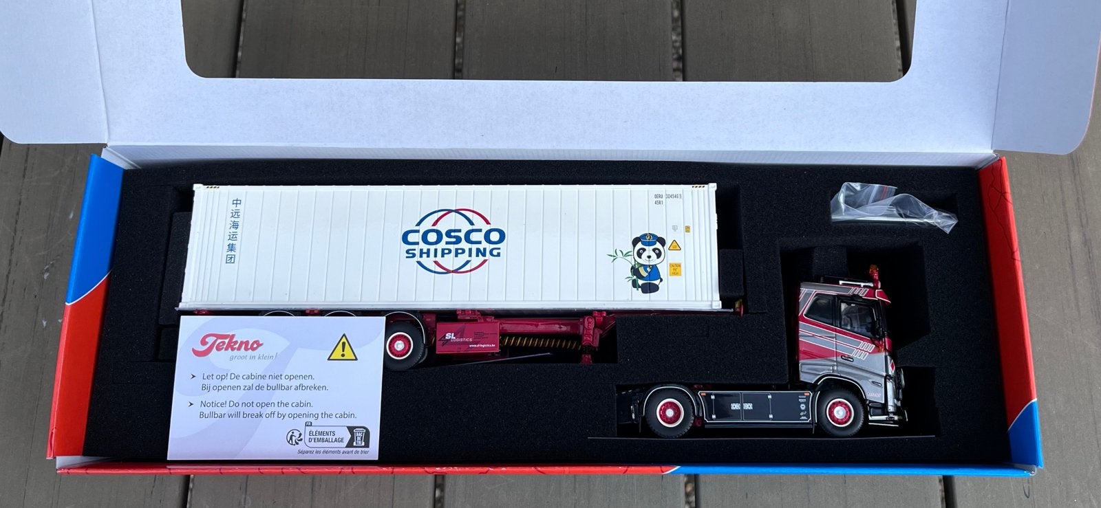 TEKNO MAN TGX GX 42 met 3 assige koeloplegger, Ophalen of Verzenden, Zo goed als nieuw, Bus of Vrachtwagen, Tekno
