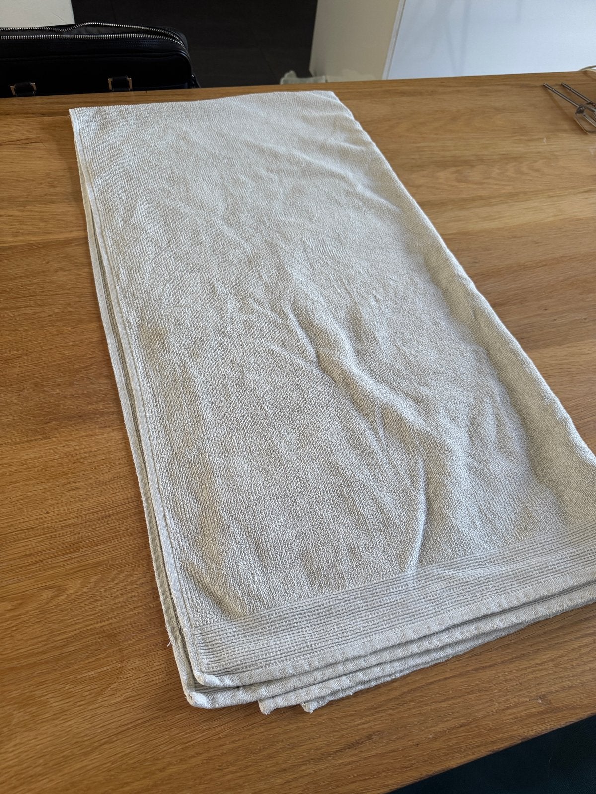 Yogamat handdoek voor Bikram/hot yoga, Ophalen of Verzenden, Gebruikt, Yoga-accessoire