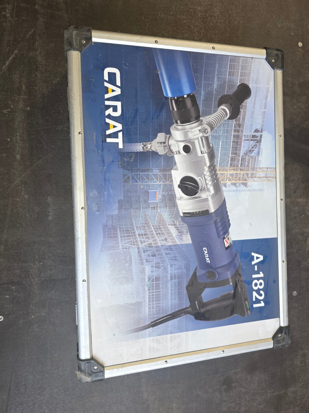 Carat A-1821 Boorhamer met accessoires in koffer, Ophalen, Boor- en/of Breekhamer, Klopboormechanisme, Gebruikt