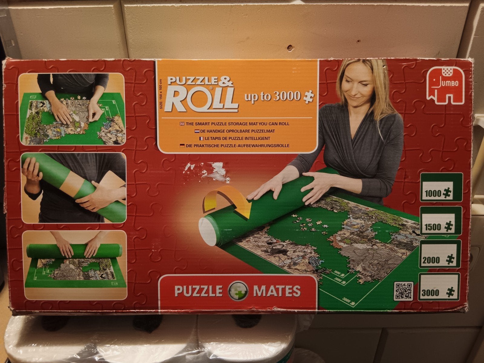Puzzelmat voor puzzels tot 3000 stukjes, Ophalen of Verzenden, Meer dan 1500 stukjes, Nieuw, Overige typen