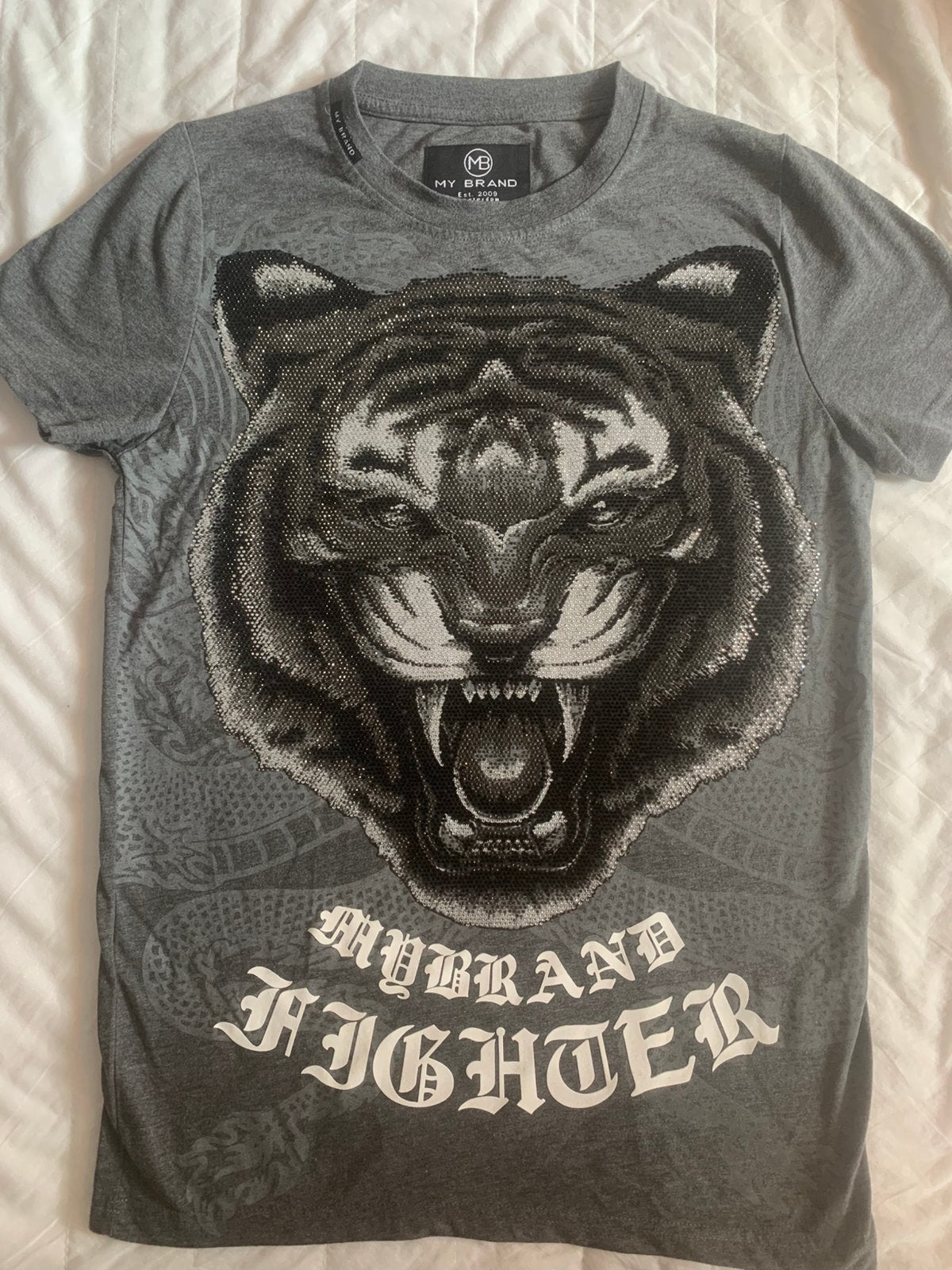 My brand t-shirt maat s, Ophalen of Verzenden, Zo goed als nieuw, Zwart