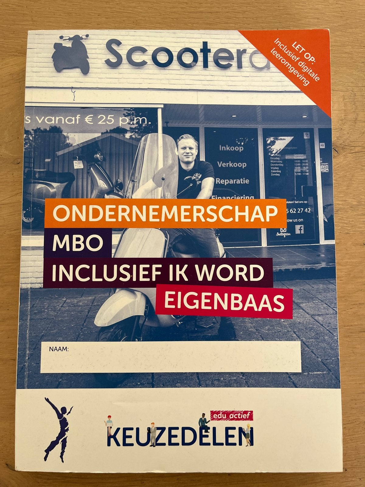 Ondernemerschap MBO - Inclusief Ik Word Eigenbaas, Ophalen of Verzenden, Gamma, Zo goed als nieuw, MBO