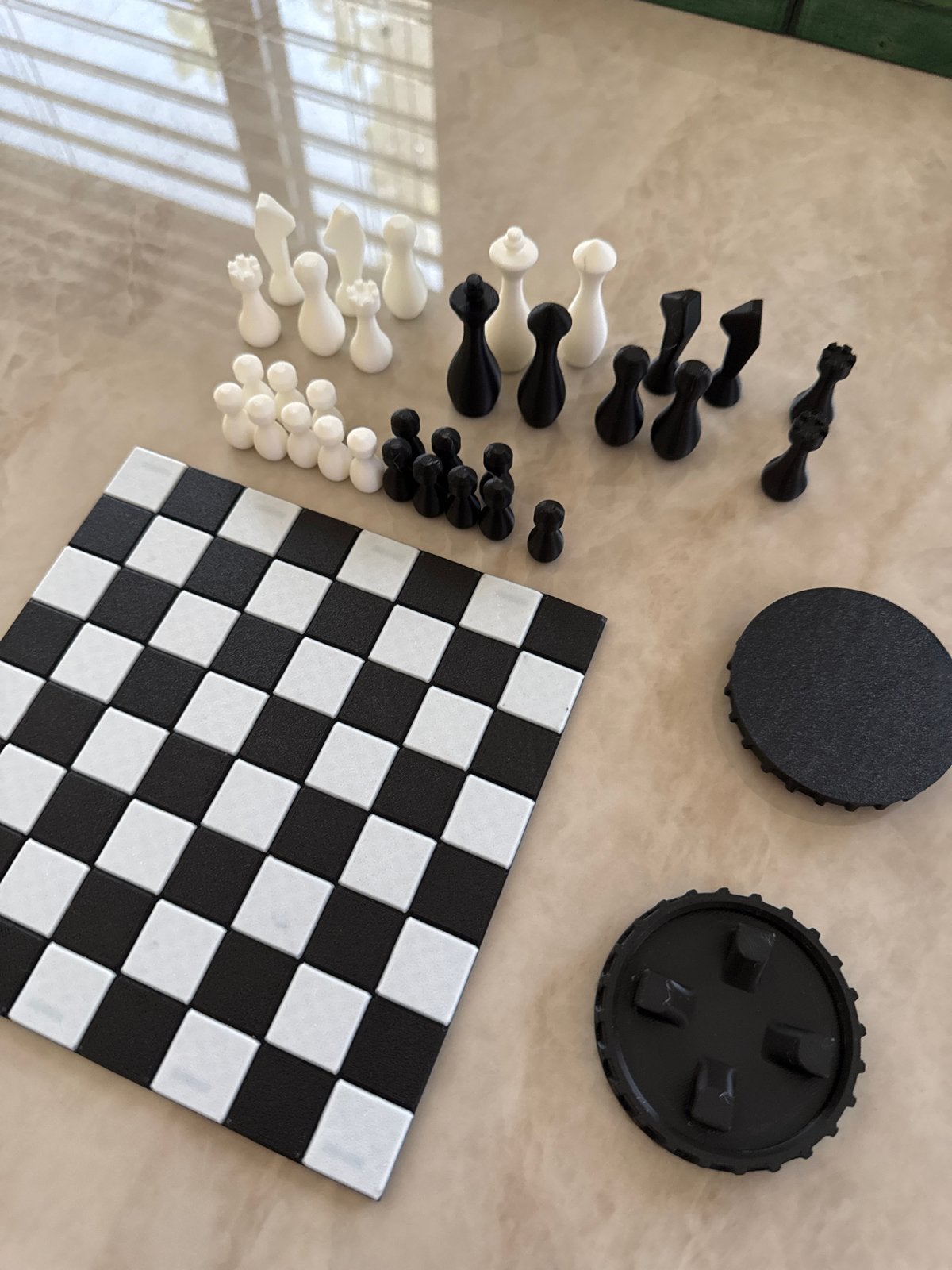 Schaakset - oprolbaar reisspel, Een of twee spelers, Ophalen of Verzenden, Nieuw, Reisspel