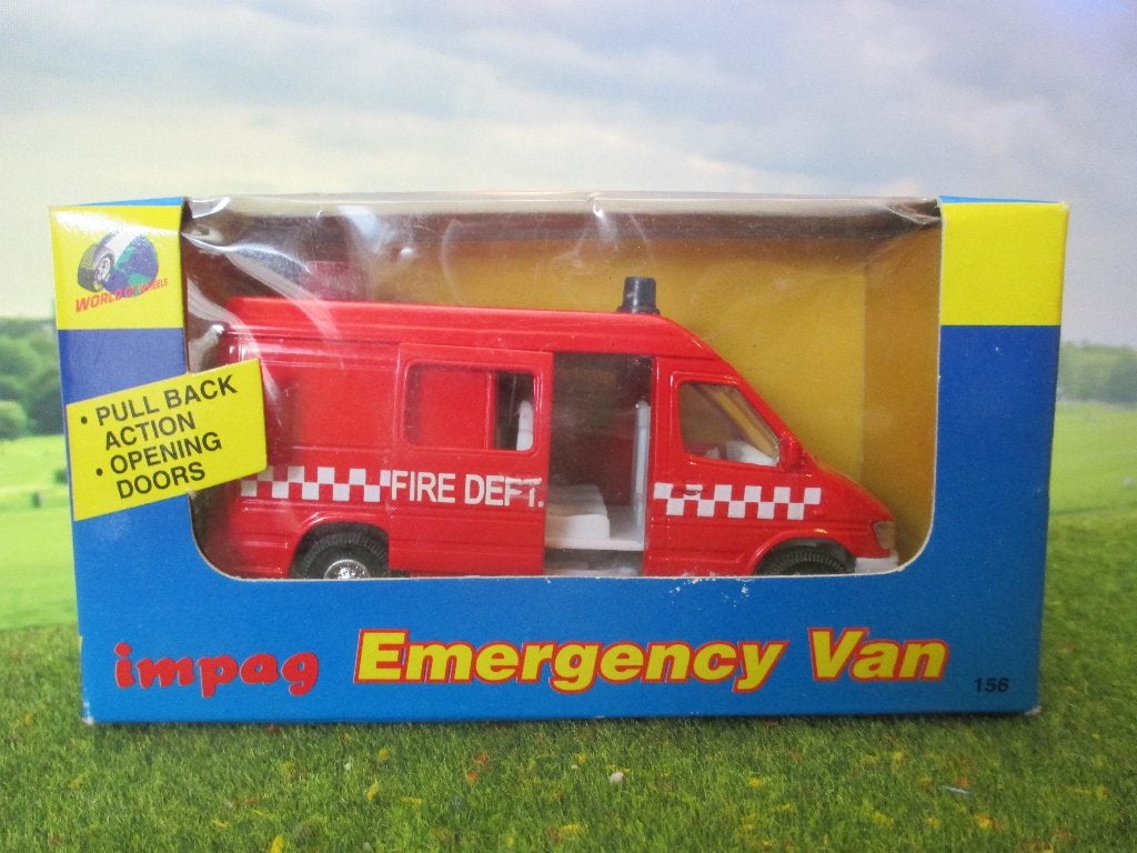 +/- 1:43 Mercedes Benz Sprinter - Impag Brandweer, Ophalen of Verzenden, Nieuw, Auto, Overige merken
