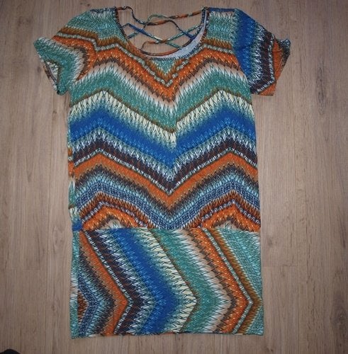 Gekleurde Tuniek (M), Ophalen of Verzenden, Gedragen, Maat 38/40 (M), Overige kleuren