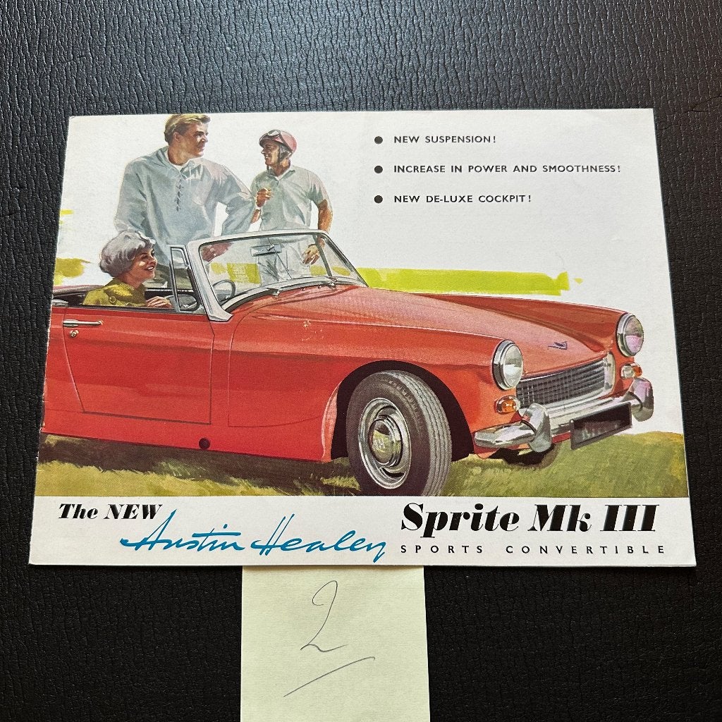 #2) AUSTIN Healey Sprite - 1964, Verzenden, Gelezen, Overige merken