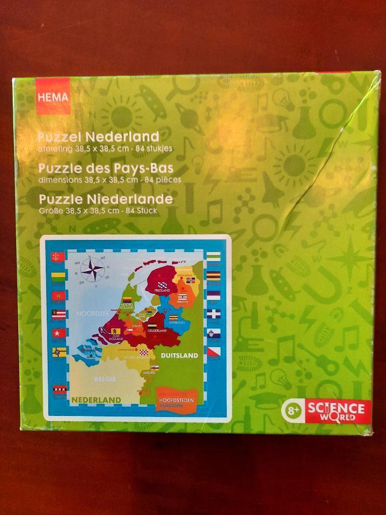 2 kinder puzzels, Ophalen of Verzenden, Meer dan 50 stukjes, Zo goed als nieuw, 6 jaar of ouder