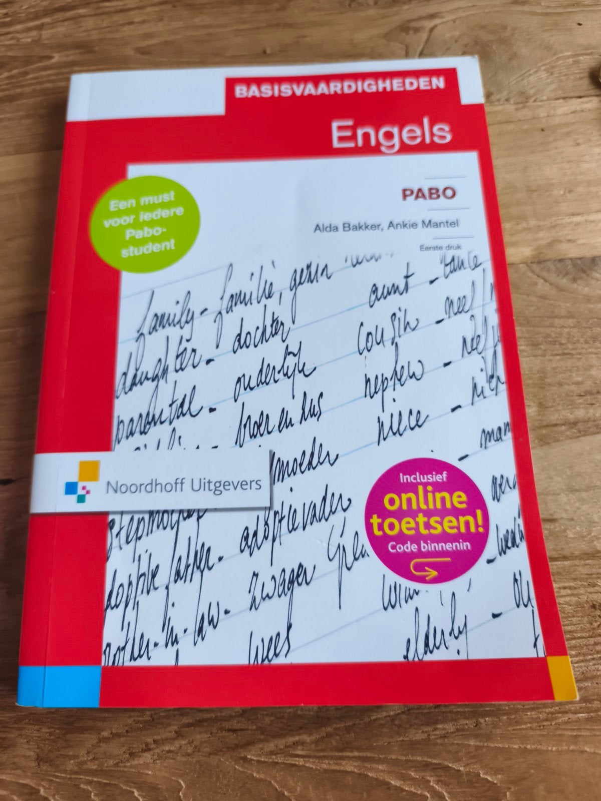 Basisvaardigheden Engels PABO - Noordhoff Uitgevers, Gelezen, Alpha, Alda Bakker, Ankie Mantel, HBO