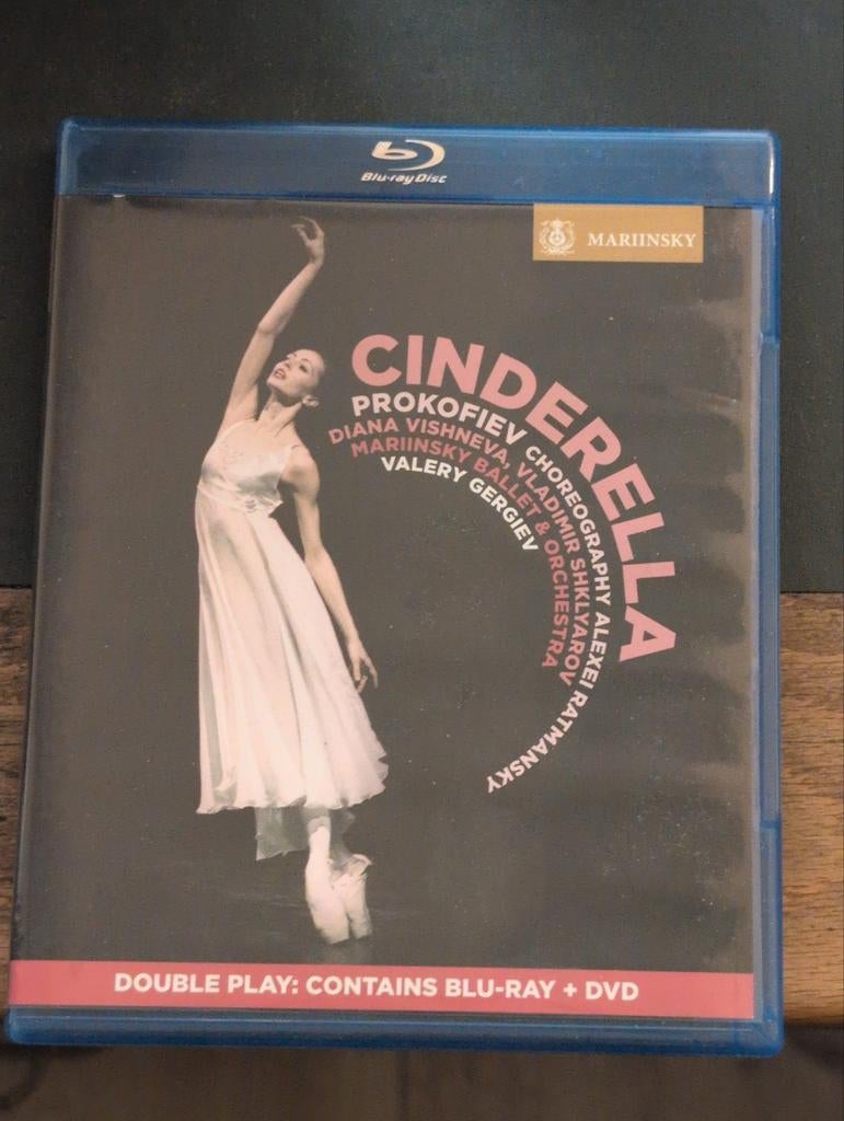 Prokofiev Cinderella Blu-ray, Ophalen of Verzenden, Zo goed als nieuw