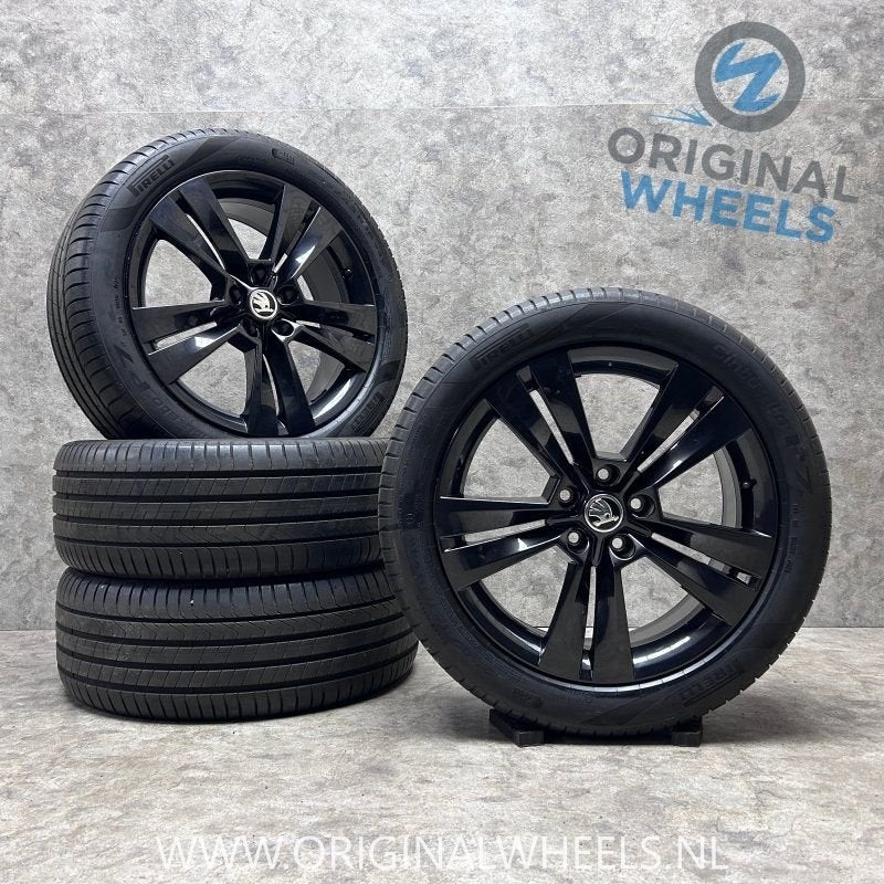 18 inch velgen + zomerbanden Skoda Superb 57A601025M