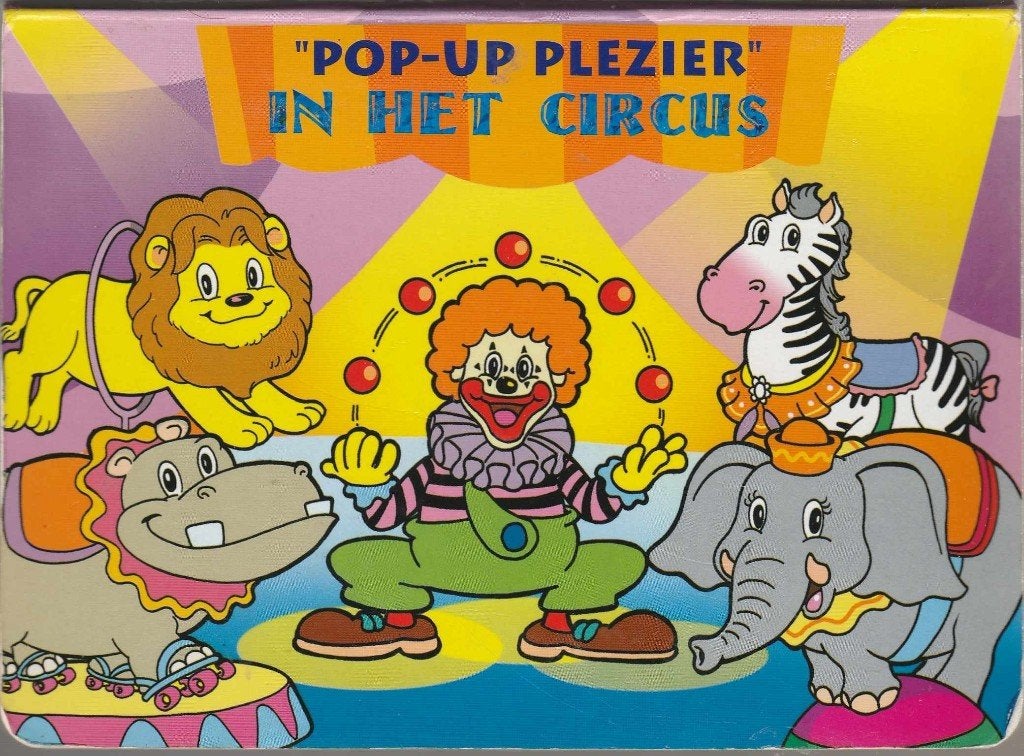 Pop-up plezier in het Circus, Verzenden, Zo goed als nieuw, Jongen of Meisje, Sprookjes