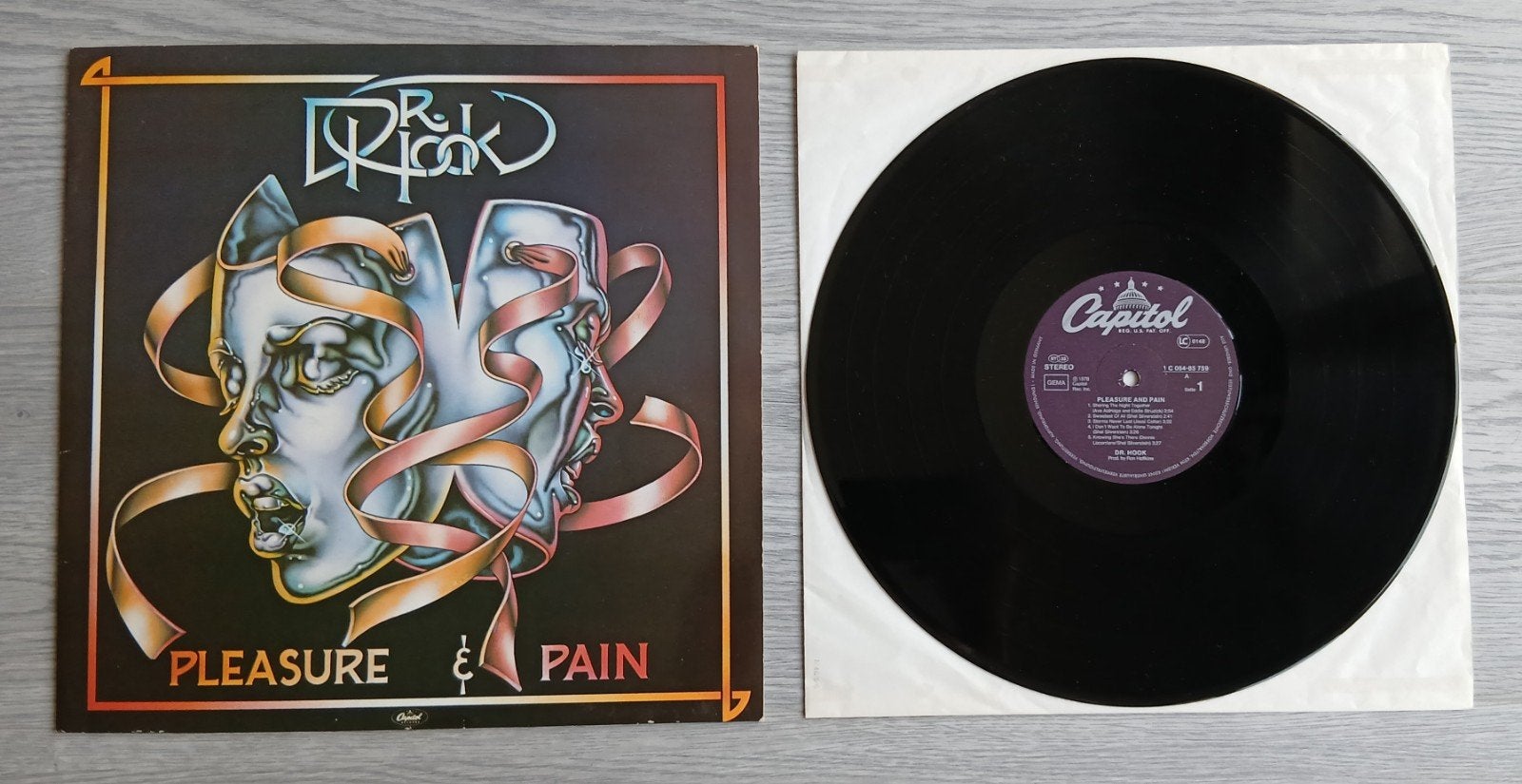 DR. Hook - Pleasure & Pain - Vinyl LP, Verzenden, Zo goed als nieuw