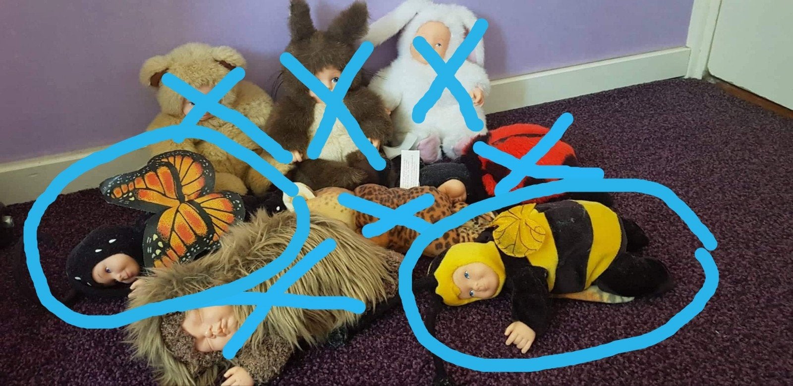 Anne Geddes knuffels, Overige karakters, Ophalen of Verzenden, Overige typen
