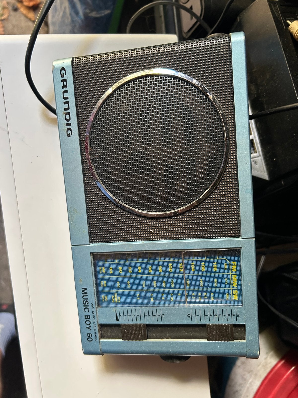 Grundig portable radio, Ophalen of Verzenden, Zo goed als nieuw