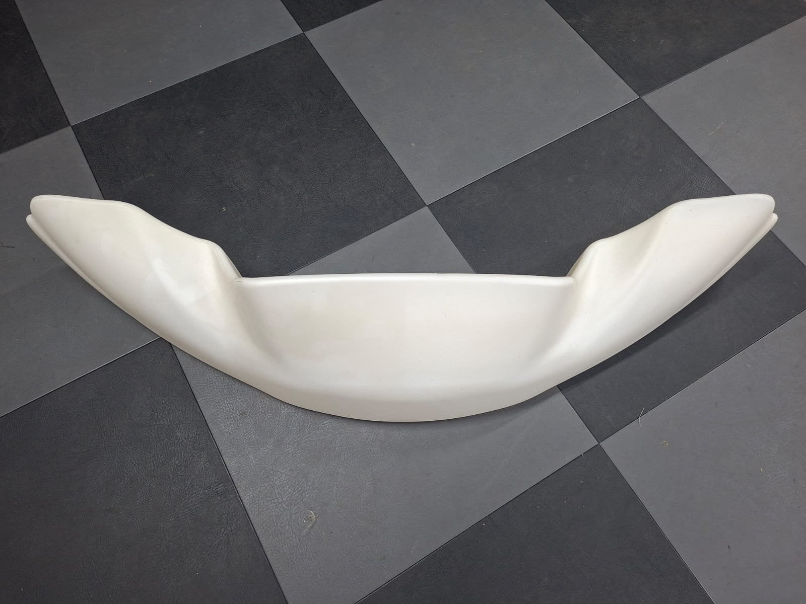 M10 OTK front spoiler / wit / nieuw, Italie, Nieuw, Info@kartracingzuid.nl, Onderdelen Kart