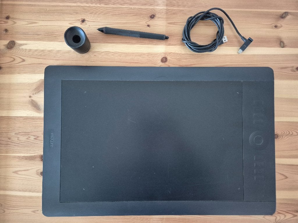 Intuos 5 Touch Large PTH-850, Computers en Software, Tekentablets, Gebruikt, Bedraad, Multi-touch, Ophalen of Verzenden