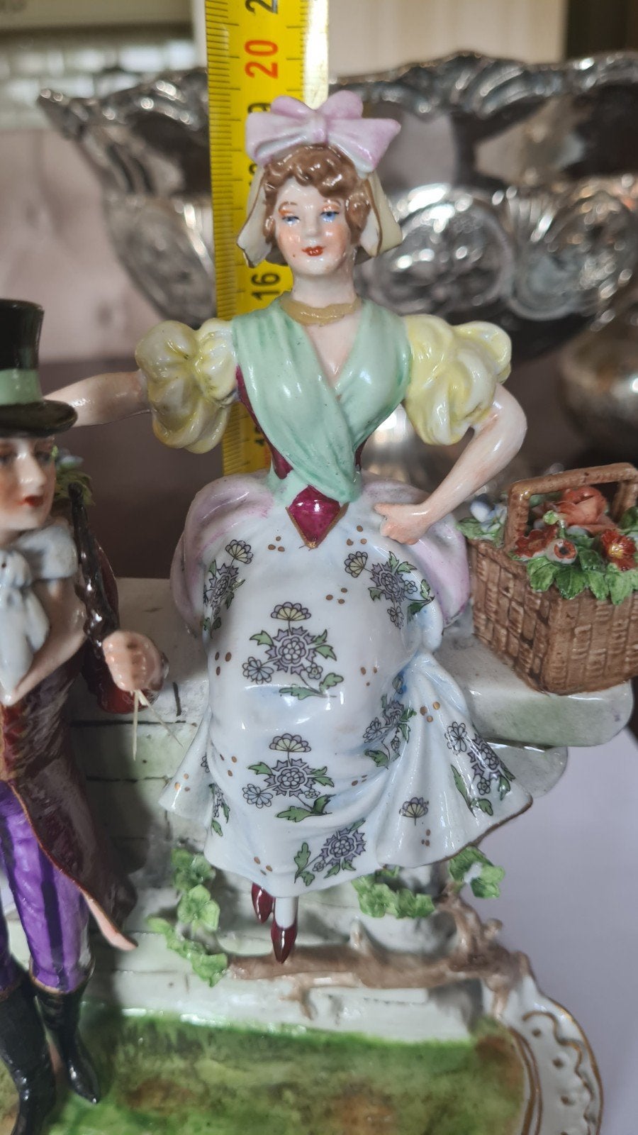 Vintage porseleinen beeldje - Made in GDR, Ophalen of Verzenden