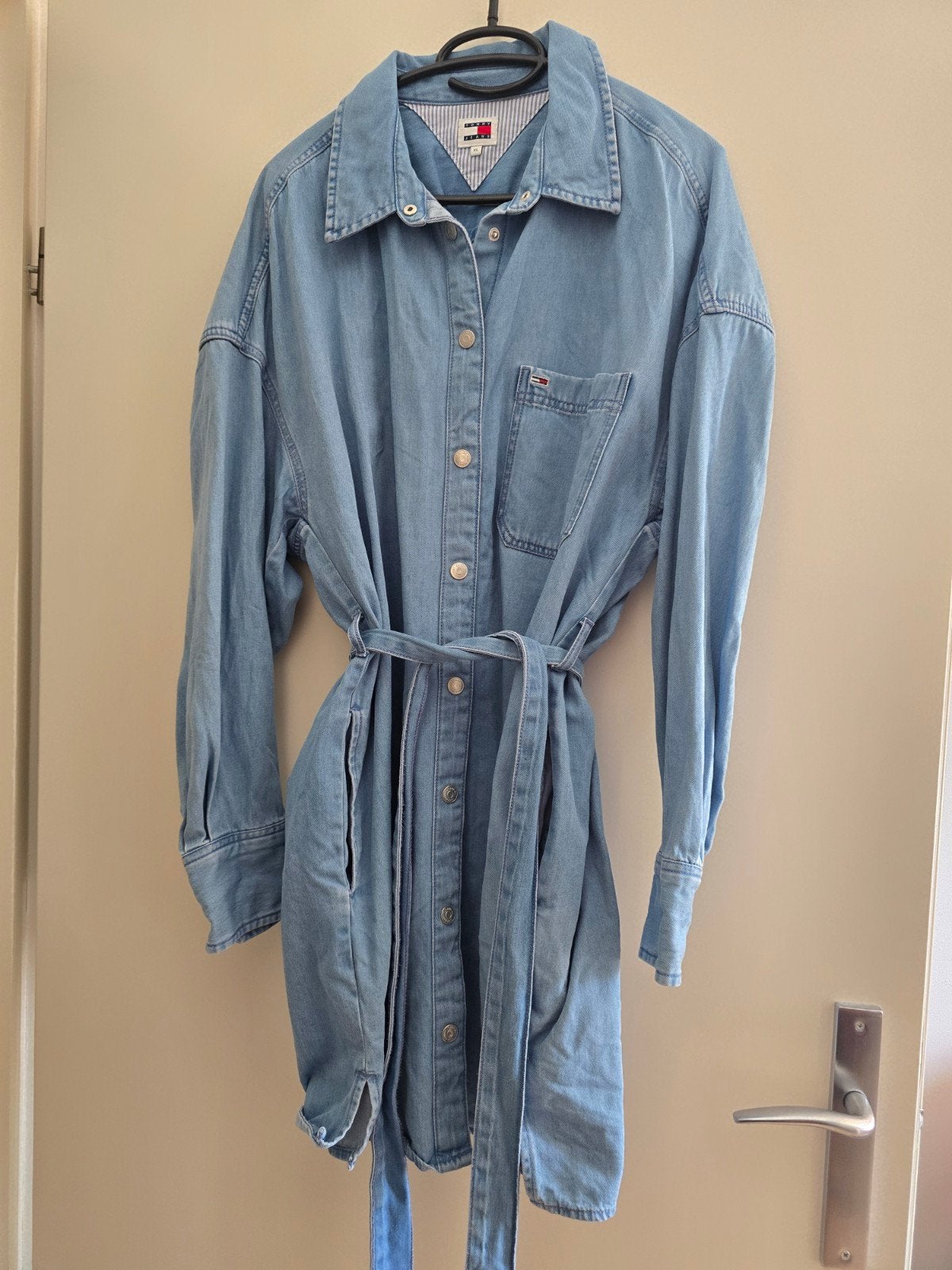Tommy jeans nieuwe spijkerjurk maat xl, Kleding | Dames, Blauw, Maat 46/48 (XL) of groter, Nieuw, Ophalen of Verzenden