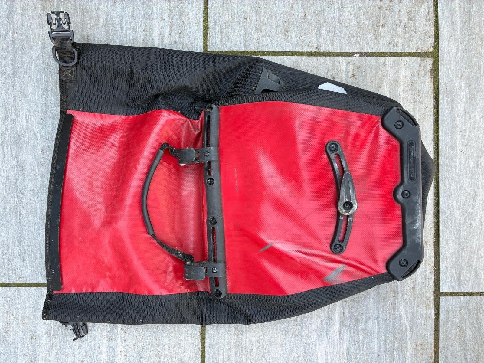 Ortlieb Back-Roller City fietstas - Rood/Zwart, Ophalen of Verzenden, Gebruikt