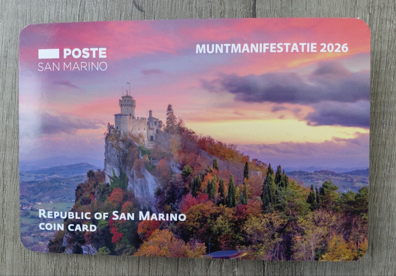 coincard San Marino Muntmanifestatie 2026, Ophalen of Verzenden, Koningin Beatrix, Euro's