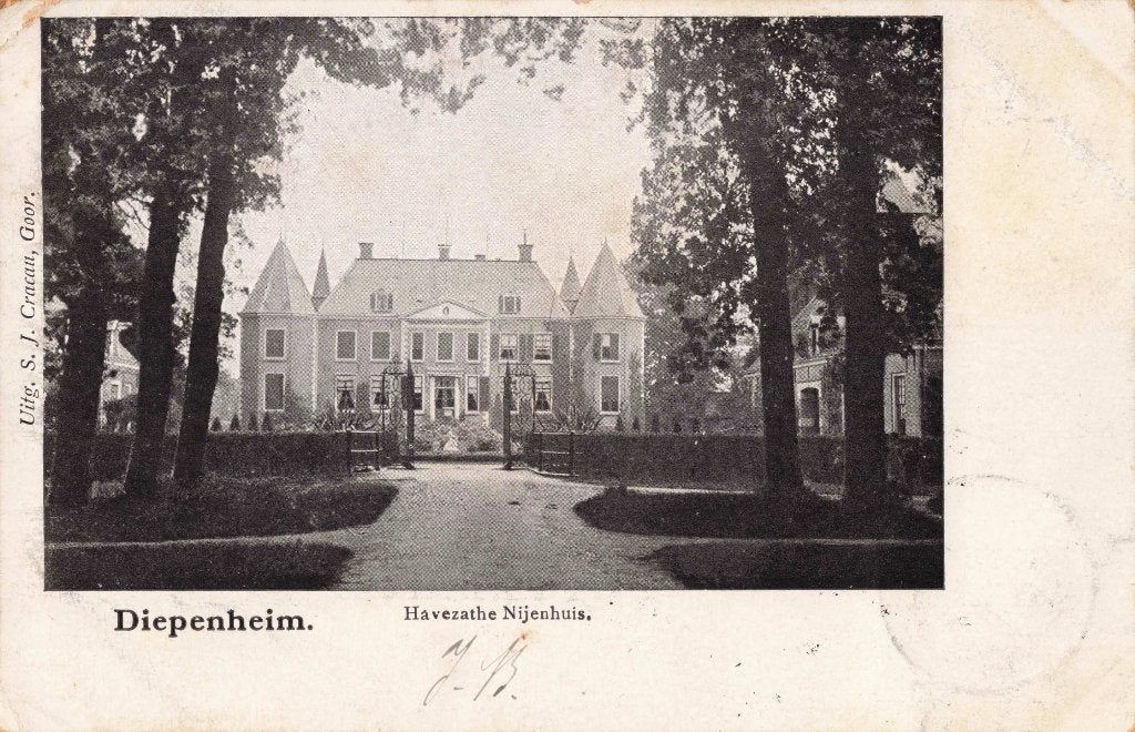 Diepenheim Havezathe Nijenhuis M8221, Ophalen, Voor 1920, Gelopen, Overijssel