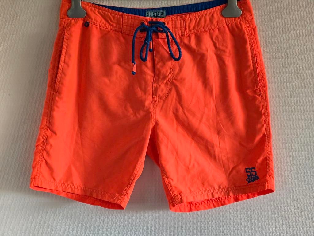55 Stage heren Oranje Zwemshort - Maat S, Kleding | Heren, Oranje, Ophalen of Verzenden, 55 Stage, Zwemshort