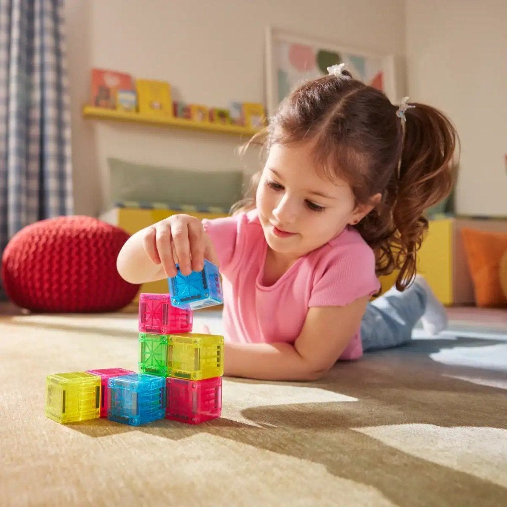 MAGNA-TILES microMAGS Cubes Travelset 9 stuks - nieuw, Kinderen en Baby's, ., MAGNA-TILES, Nieuw, Ophalen of Verzenden