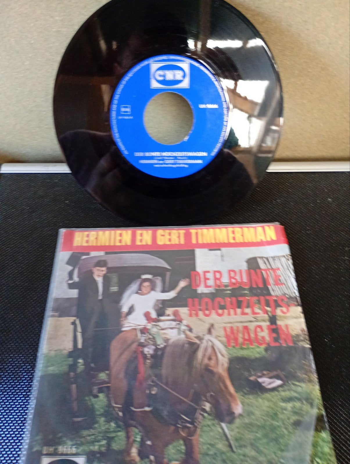 Hermien en Gert Timmerman - Der Bunte Hochzeitswagen, Cd's en Dvd's, Vinyl Singles, Ophalen, Gebruikt, 7 inch, EP