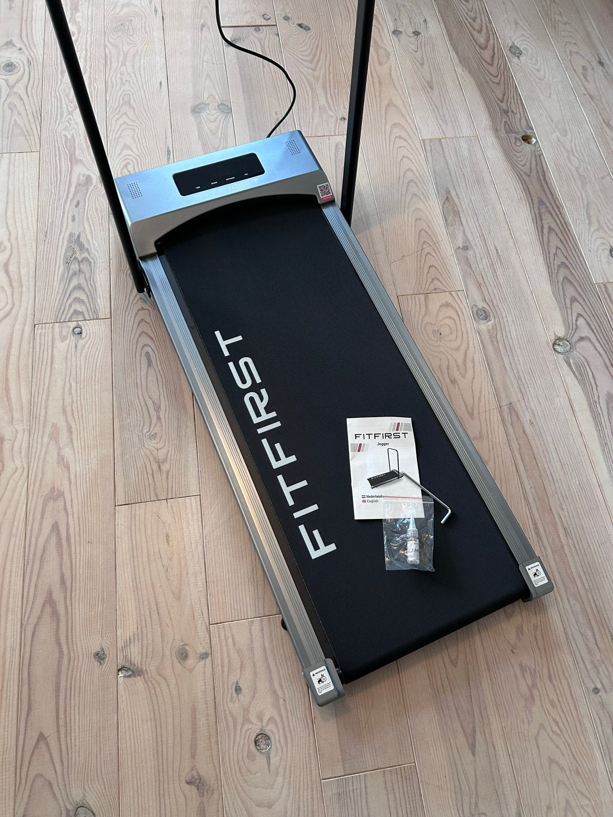 FITFIRST Loopband - Compact en Opvouwbaar, Ophalen, Zo goed als nieuw, Metaal, Loopband
