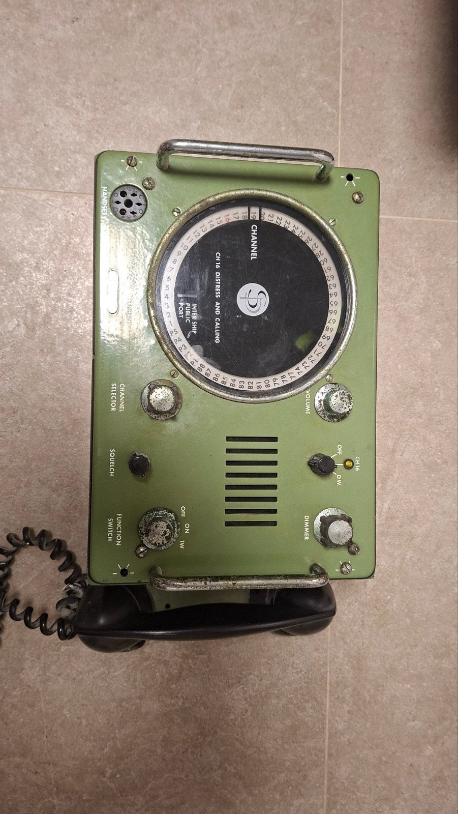 Vintage Marifoon - Uniek Decoratiestuk, Ophalen of Verzenden, Gebruikt