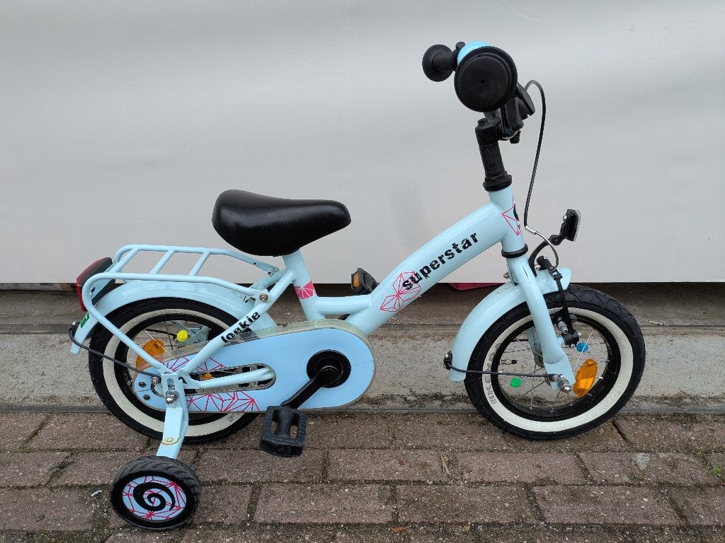 Diverse 12,5 inch meisjesfietsen: Alpina, Loekie, Fietsen en Brommers, Ophalen, Terugtraprem, Loekie, 14 inch of minder