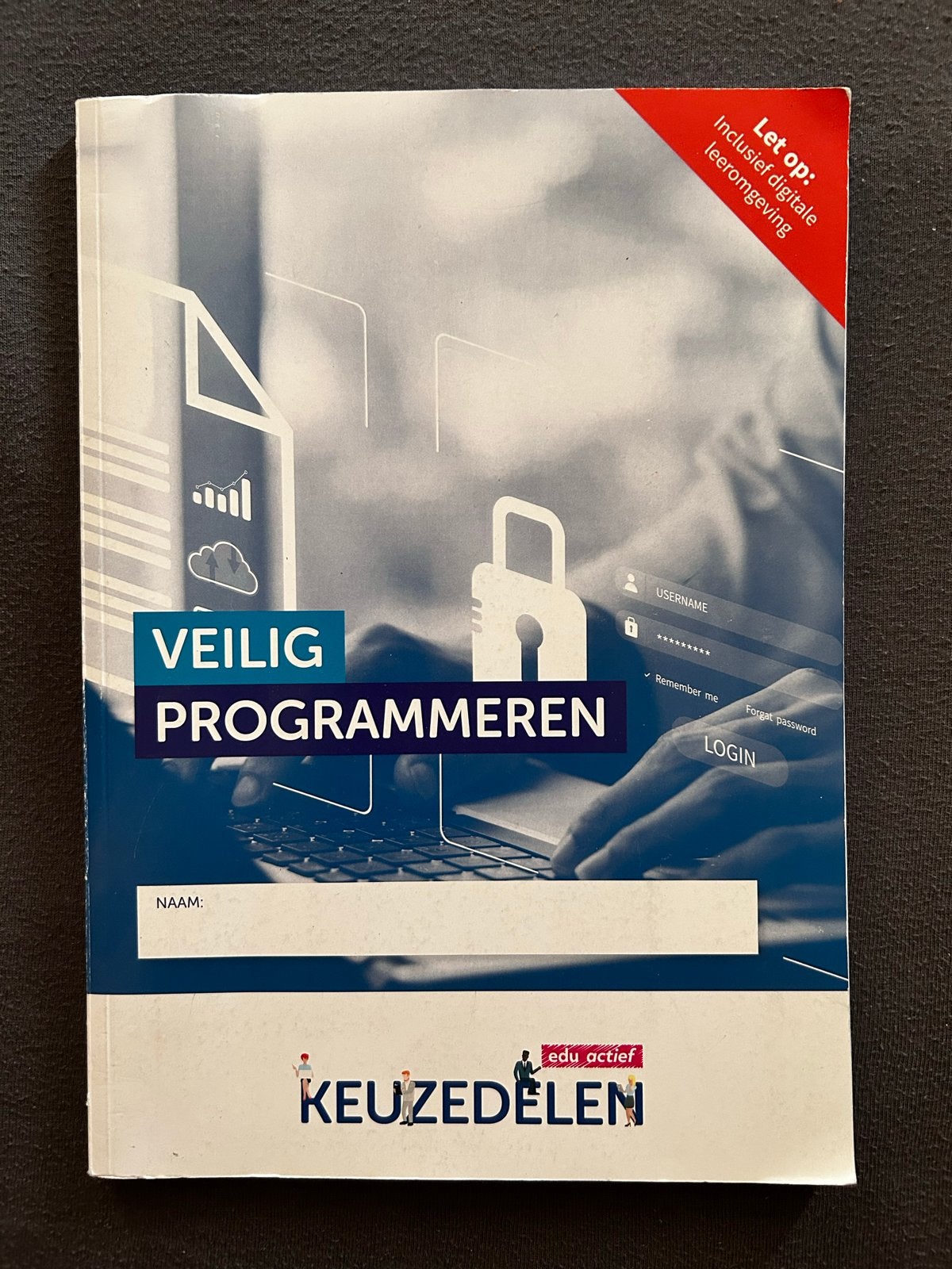 Boek Veilig Programmeren - Keuzedelen Edu Actief, Ophalen of Verzenden, Beta, Zo goed als nieuw, MBO
