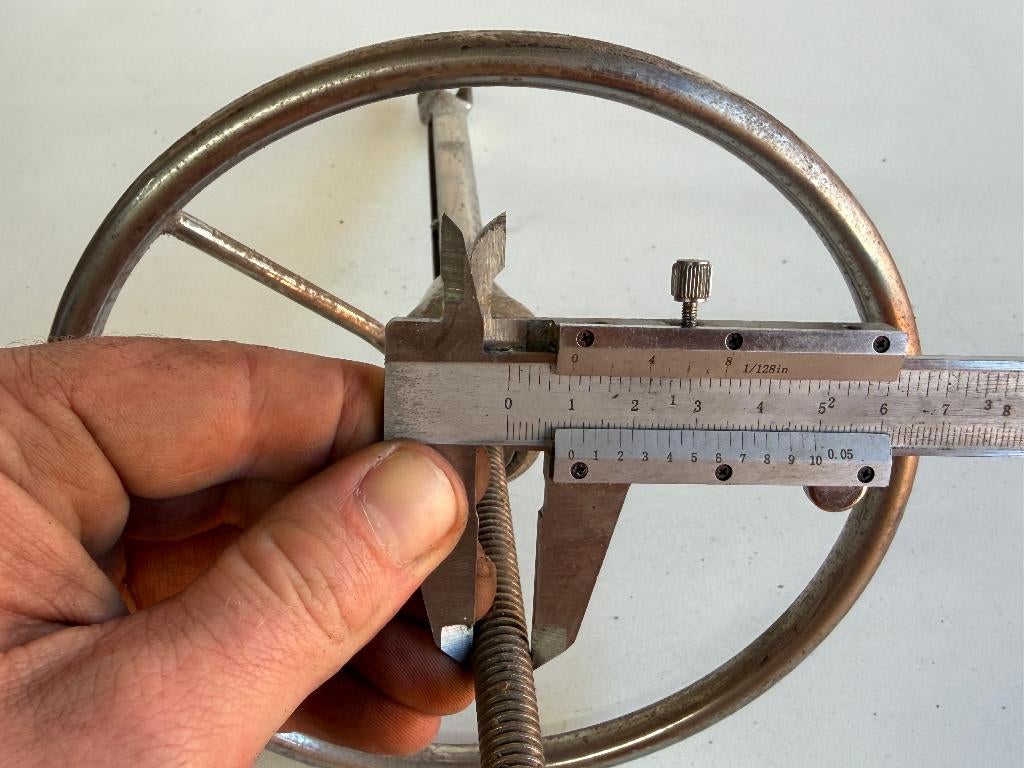 Achterstagspanner 10 mm draad, Ophalen of Verzenden, Gebruikt, Lijn of Blok