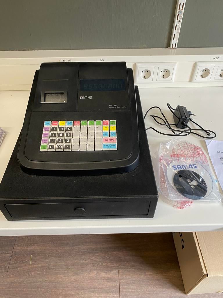 Sam4s ER-180U kassa, Zakelijke goederen, Kantoor en Winkelinrichting | Kassa's en Betaalsystemen, Ophalen of Verzenden