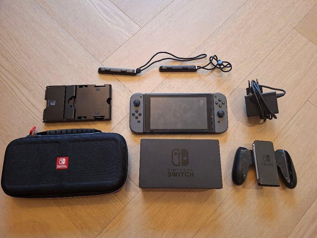 Nintendo Switch V1 1e generatie Unpatched, Ophalen, Gebruikt, Met 1 controller, Switch Original